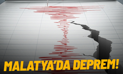 Malatya'da 4.1 büyüklüğünde deprem