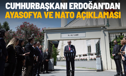 Cumhurbaşkanı Erdoğan'dan Ayasofya ve NATO açıklaması