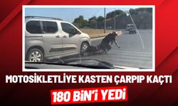 İzmir'de motosikletliye kasten çarpıp kaçan sürücüye ağır ceza
