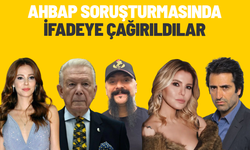 AHBAP soruşturmasında 5 kişi ifadeye çağırıldı