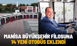 Manisa Büyükşehir filosuna 14 yeni otobüs eklendi