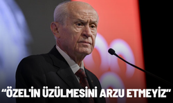Bahçeli: Özel'in üzülmesini arzu etmeyiz