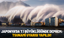 Japonya'da 7.1 büyüklüğünde deprem: Tsunami uyarısı yapıldı!
