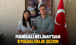 Manisalı Belinay'dan 9 madalyalık sezon