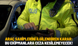 Araç sahiplerini ilgilendiren karar: Bu ekipmanlara ceza kesilemeyecek
