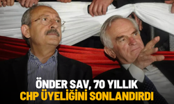Önder Sav, 70 yıllık CHP üyeliğini sonlandırdı