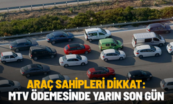 Araç sahipleri dikkat: MTV ödemesinde yarın son gün