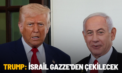 Trump: İsrail Gazze'den çekilecek