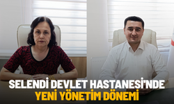 Selendi Devlet Hastanesi'nde yeni yönetim dönemi