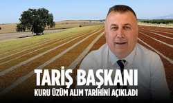 TARİŞ Üzüm Birliği kuru üzüm alım tarihini açıkladı