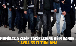 Manisa'da zehir tacirlerine ağır darbe: 1 ayda 55 tutuklama