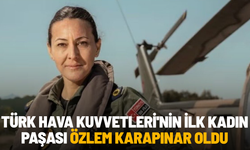 Türk Hava Kuvvetleri'nin ilk kadın paşası Özlem Karapınar oldu