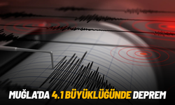 Muğla'da 4.1 büyüklüğünde deprem