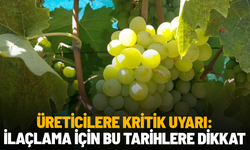 Üreticilere kritik uyarı: İlaçlama için bu tarihlere dikkat
