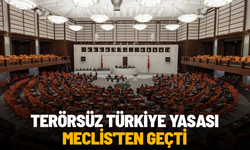 Terörsüz Türkiye Yasası Meclis'ten geçti