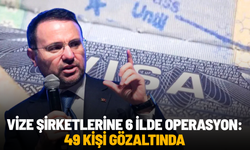 Vize şirketlerine 6 ilde operasyon: 49 kişi gözaltında