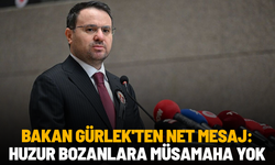 Bakan Gürlek'ten net mesaj: Huzur bozanlara müsamaha yok