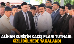 Alihan Kuriş'in kaçış planı tutmadı: Gizli bölmede yakalandı