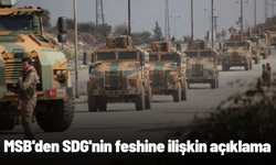 MSB'den SDG'nin feshine ilişkin açıklama