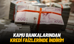 Kamu bankalarından kredi faizlerinde indirim