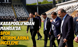 Kasapoğlu’ndan Manisa’da spor yatırımlarına inceleme