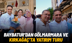 Baybatur’dan Gölmarmara ve Kırkağaç’ta yatırım turu