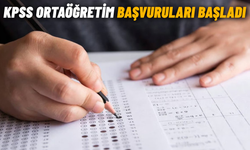 KPSS Ortaöğretim başvuruları başladı: Sınav tarihi belli oldu