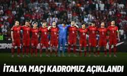 A Milli Takım’da İtalya maçı kadrosu açıklandı