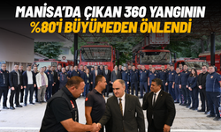 Manisa'da 360 yangının yüzde 80'i büyümeden önlendi