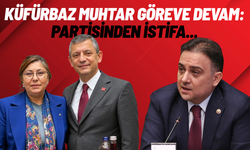 Küfürbaz muhtar partisinden istifa etti, muhtarlığa ise devam ediyor