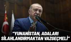 Cumhurbaşkanı Erdoğan'dan net mesaj: Yunanistan, adaları silahlandırmaktan vazgeçmeli