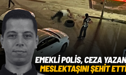 Emekli polis, ceza yazan meslektaşını şehit etti