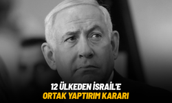 12 ülkeden İsrail'e ortak yaptırım kararı