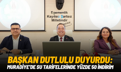 Başkan Dutlulu duyurdu: Muradiye’de su tarifelerinde yüzde 50 indirim