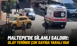 Maltepe'de silahlı saldırı: Olay yerinde çok sayıda yaralı var