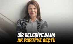 Foça Belediye Başkanı Saniye Bora Fıçı AK Parti’ye geçti