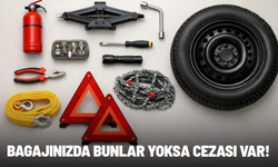 Bagajınızda bunlar yoksa cezası var: 2026'nın zorunlu araç gereçleri listelendi