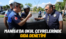 Manisa'da okul çevrelerinde gıda denetimi