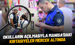 Manisa'da yeni eğitim-öğretim yılında kırtasiye denetimleri sıklaştırıldı