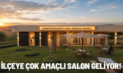 İlçeye çok amaçlı salon geliyor!