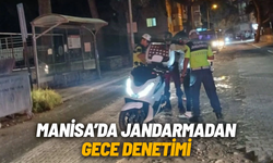 Manisa'da jandarmadan gece denetimi