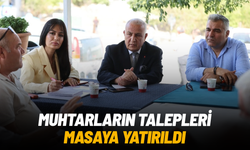 Yuntdağı’nda muhtarların talepleri masaya yatırıldı