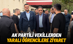 AK Partili vekiller Turgutlu’da yaralı öğrencileri ziyaret etti