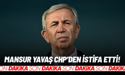 SON DAKİKA... Mansur Yavaş CHP'den istifa etti