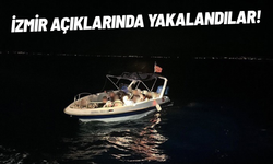 İzmir açıklarında 56 düzensiz göçmen yakalandı
