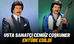 Usta sanatçı Cengiz Coşkuner entübe edildi