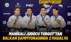 Manisalı judocu Hira Nur Turgut'tan Balkan Şampiyonası'nda 2 madalya