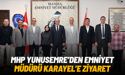 MHP Yunusemre’den Emniyet Müdürü Karayel’e ziyaret