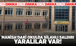 SON DAKİKA - Manisa’da okul önünde silahlı saldırı! Yaralılar var...