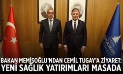 Bakan Memişoğlu’ndan İzmir Büyükşehir Belediyesi’ne Ziyaret: Yeni Sağlık Yatırımları Masada